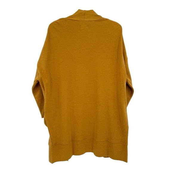 PACT Airplane Cardigan in Chai Heather Organic Cotton Size XS/S - Picture 3 of 13